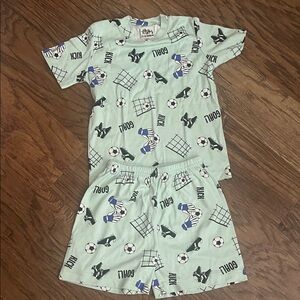Bratz Kids Soccer Print Pajama Set size (10) good condition